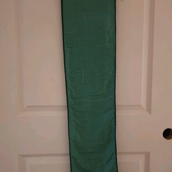 Embellished NOEL vintage Christmas Green Wall Hanging - Picture 6 of 6